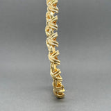Estate Tiffany & Co. 18K Y Gold Signature X Necklace