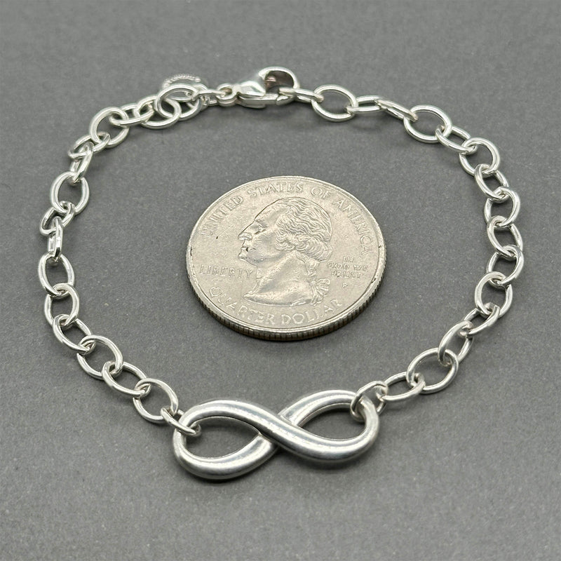 Estate Tiffany & Co. SS Infinity Bracelet