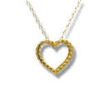 YGP Sterling 0.50ctw F-G/VS2 Lab Created Diamond Heart Pendant