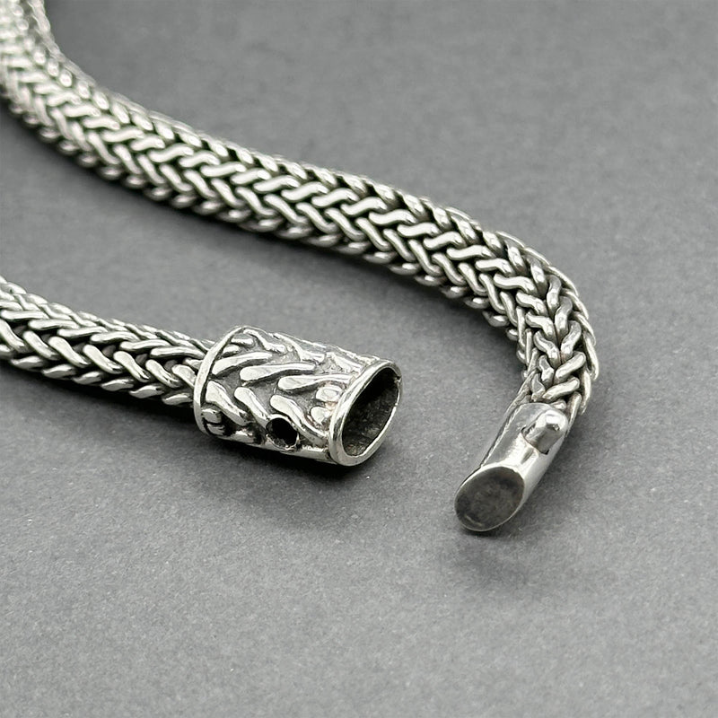 Estate John Hardy SS 18 Snake Drop Necklace