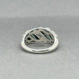 Estate Jai SS 14 Black CZ Ring