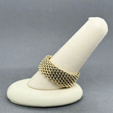 Estate Tiffany & Co. 18K Y Gold Somerset Ring sz 13