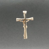 Estate 14K Y Gold Crucifix Pendant