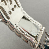 Estate Judith Ripka SS CZ Cuff Bracelet
