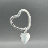Estate Tiffany & Co. SS Heart Key Ring