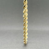 Estate 14K Y Gold 3.8mm 26” Rope Chain
