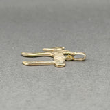Estate 14K Y Gold 22.8mm Chai Pendant