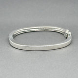 Estate SS Marcasite Bangle Bracelet