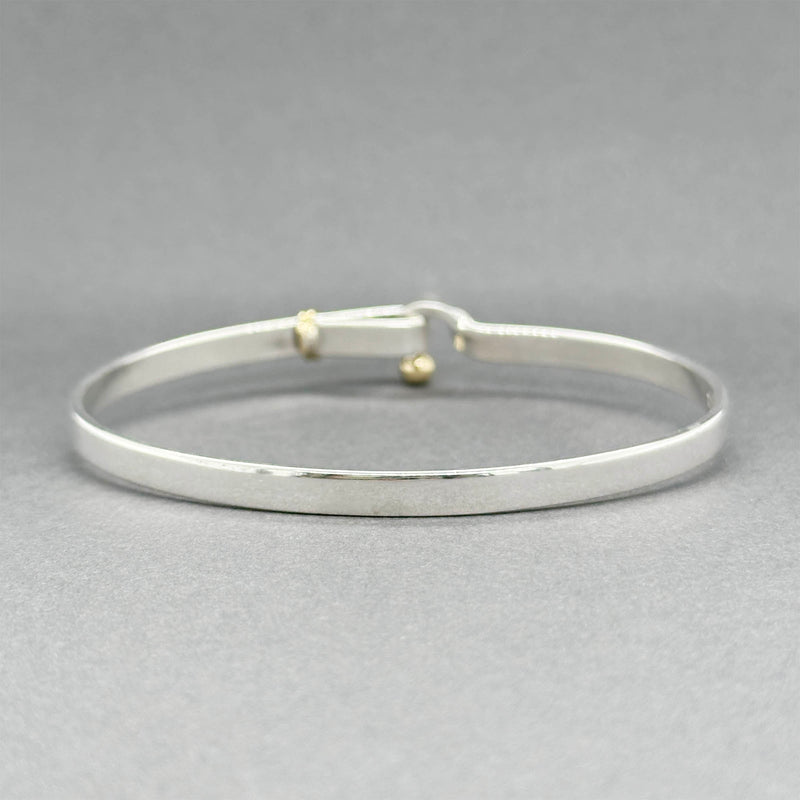 Estate Tiffany & Co. SS 18 Hook & Eye Bracelet