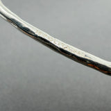 Estate Ippolita SS Quartz & Onyx Doublet Bangle Bracelet