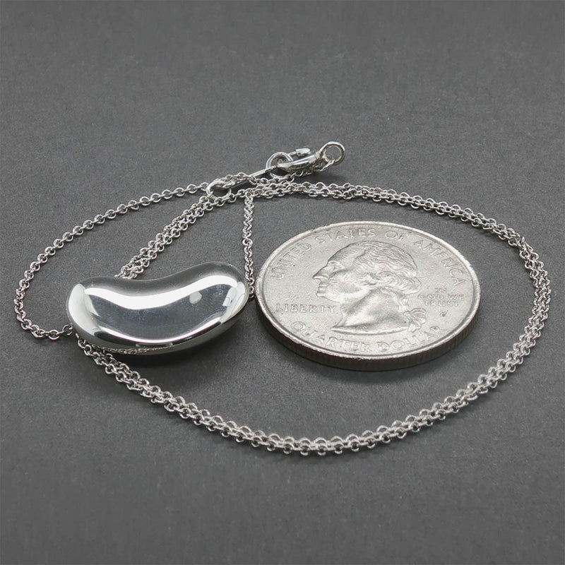Estate Tiffany & Co. SS Peretti Bean Pendant