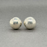 Estate Tiffany & Co. SS 10mm Ball Stud Earrings