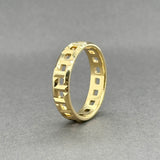 Estate Tiffany & Co. 18K Y Gold True Wide Ring