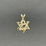 Estate 14K Y Gold Mini Star of David Pendant