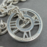 Estate Tiffany & Co. SS Atlas Toggle Necklace