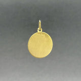 Estate 18K Y Gold Christ Pendant