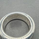 Estate Tiffany & Co. SS 1837 Concave Ring