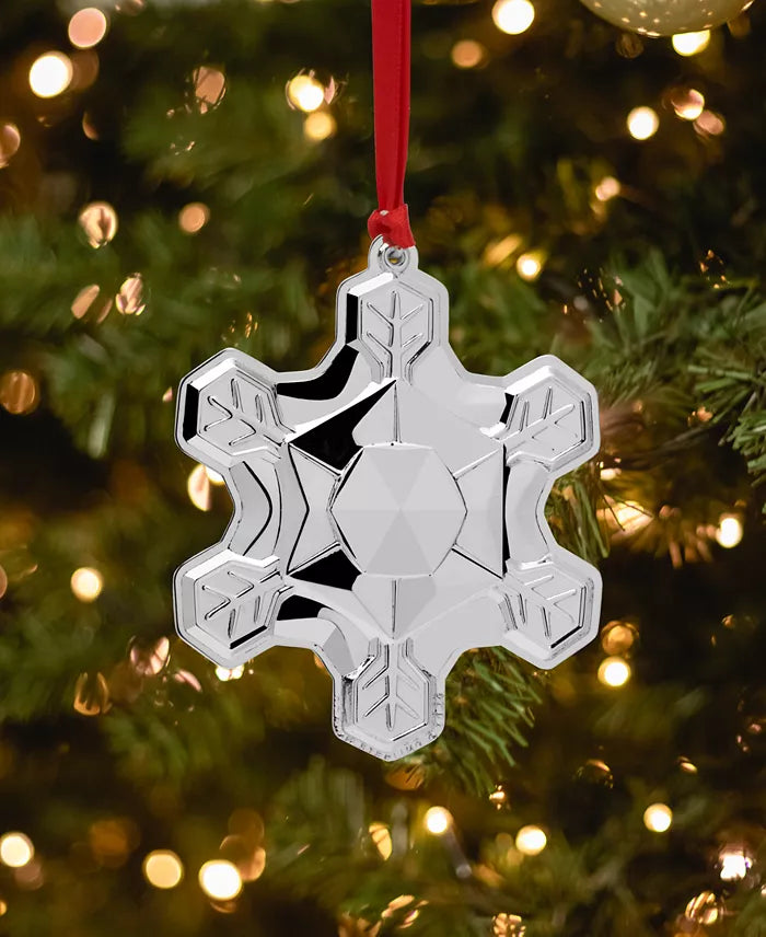 Gorham 2025 Annual Sterling Silver Snowflake Ornament - 56th Edition