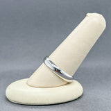 Estate 14K W Gold 4.7mm Polished Ring
