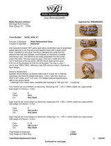 Estate 18K Y Gold 1.23ctw F-G/VS2-SI1 Diamond Ring
