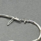 Estate 18K W Gold 1.65ctw G-I/SI1-I1 Diamond Link Necklace