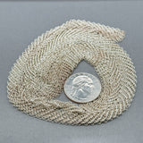 Estate Tiffany & Co. SS Peretti Mesh Bib Necklace