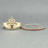 Estate 14K Y Gold Claddagh Ring