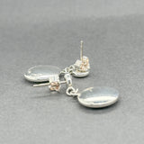 Estate Tiffany & Co. SS Circle Drop Earrings