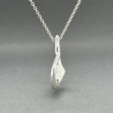 Estate Tiffany & Co. SS Peretti 27mm Open Heart Pendant