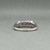 Estate 14K W Gold 1.13ctw Diamond Ring