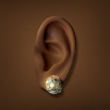 Estate John Hardy SS 18 Dot Buddha Belley Earrings