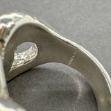Estate SS Ippolita Hollow Curb Link Ring