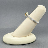 Estate David Yurman SS 18 Citrine Petite Cable Ring