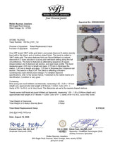 Estate 18K W Gold 0.65ctw H-I/SI1-2 Diamond Eternity Ring