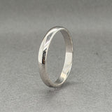 Estate 14K W Gold 3.2mm Polished Ring