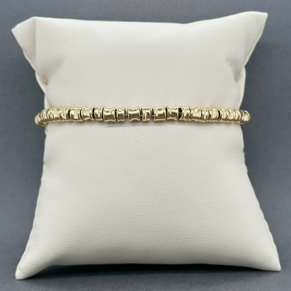 Estate Links of London 18K Y Gold Beaded Bracelet