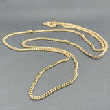 Estate 18K Y Gold 3.26mm 30” Cuban Link Chain