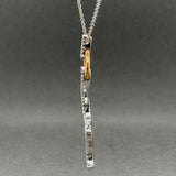Estate Damiani 18K TT Gold 0.28ctw H-I/VS2-SI1 Diamond Pendant