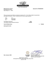 Estate 18K W Gold 1.65ctw G-I/SI1-I1 Diamond Link Necklace