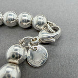 Estate Tiffany & Co. SS Graduated Hardwear Beaded Necklace