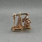 Estate 14K Y Gold Oil Rig Charm
