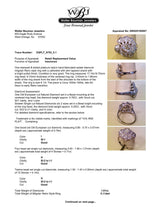 Estate Platinum Retro 1.01ctw Diamond Cocktail Ring