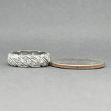 Estate Platinum 0.39ctw Diamond Ring