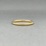 Estate 18K Y Gold 1.8mm Thin Ring