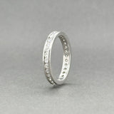 Estate Platinum 0.68ctw G-H/VS2-SI1 Diamond Eternity Ring