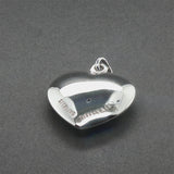 Estate Tiffany & Co. SS Puff Heart Pendant