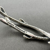 Estate Stephen Dweck SS 18 0.14ctw Diamond Fortuna Branch Bracelet