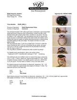 Estate Effy 14K Y Gold 2.73ct Topaz & 0.37ctw F-G/VS2-SI1 Cocktail Ring