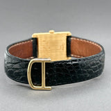 Estate Cartier 18K Y Gold Tank Women’s Quartz Watch Ref#11402