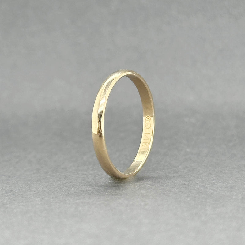 Estate 14K Y Gold 2.06mm Polished Ring